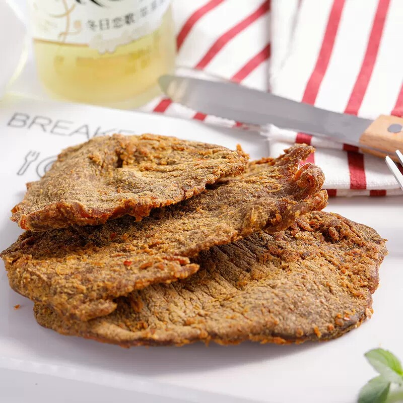 多比伦沙爹纯内蒙古风味孕妇牛肉干 多比伦牛肉类