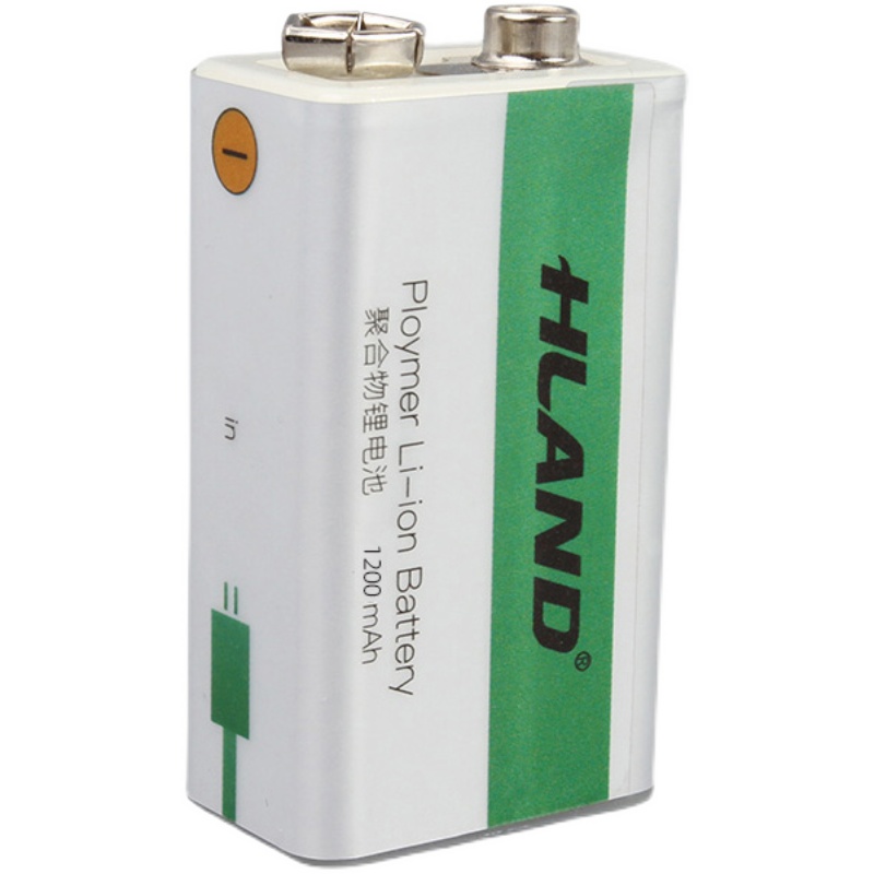 9V充电电池锂电池万用表吉他话筒遥控探测器报警器九伏方块电池