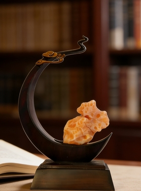 半月通用奇石底座创意底座