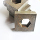 Cylinder fixed safety fast connection iron block