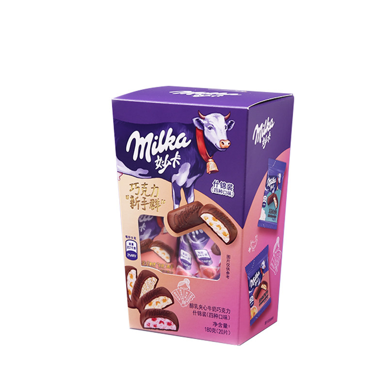 milka奥利奥草莓水果桶装礼盒 milka妙卡夹心巧克力