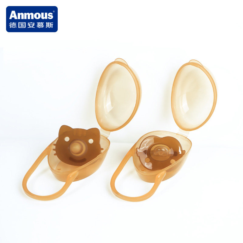 安慕斯硅胶超软安睡型仿母乳奶嘴 Anmous安慕斯奶嘴/安抚奶嘴