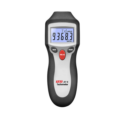 CEM华盛昌AT-8两用光电非接触式数字激光转速表AT6测速仪器转速计 - 图1