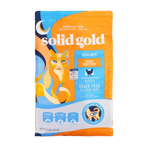 土猫宠物 美产Solid Gold素力高猫粮金装成幼猫主粮美毛鸡肉鳕鱼 - 图3