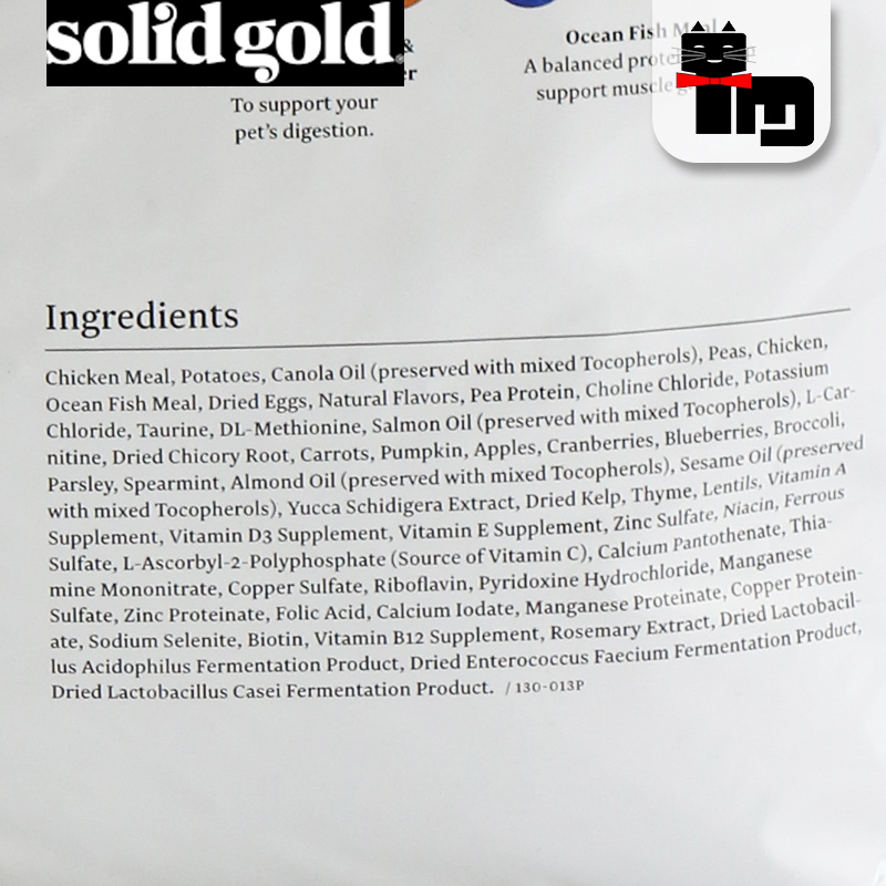 土猫宠物 进口Solid Gold素力高金装无谷12磅 全猫粮成幼<a href=