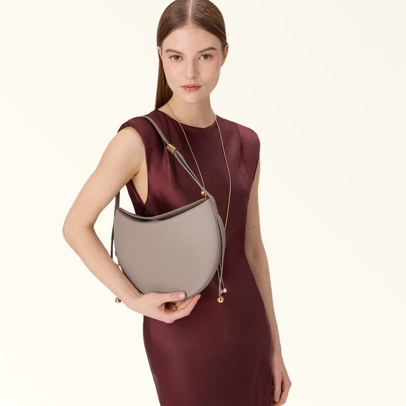 【早春新品】FURLA芙拉MOONSTONE牛皮中号女士单肩包腋下包,淘宝优惠券,粉丝福利购,淘宝优惠卷