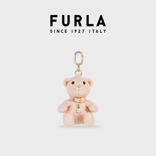 Furla fula мягкий кейринг маленький медведь подвесная штука