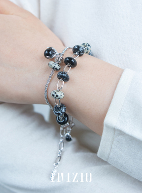 INIZIO无限系列无限环抱墨系手链