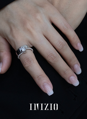 INIZIO流星纯银高级感开口戒指