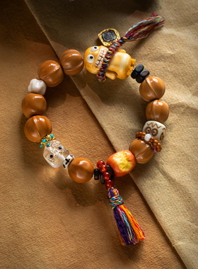 拉布布象牙果多宝手串女款礼物