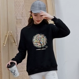 Бархатная хлопковая зимняя толстовка, утепленная куртка, в корейском стиле, высокий воротник, оверсайз