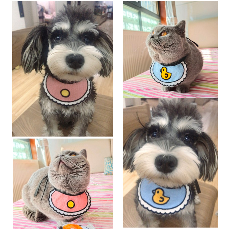 宠物狗狗口水巾围兜三角巾猫咪围脖围巾小型犬泰迪比 宠物狗狗口水巾围兜三角巾猫咪围脖围巾小型犬泰迪比