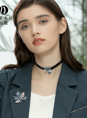 兰盈奥地利水晶颈链项圈原创设计