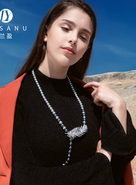 兰盈奥地利水晶毛衣链