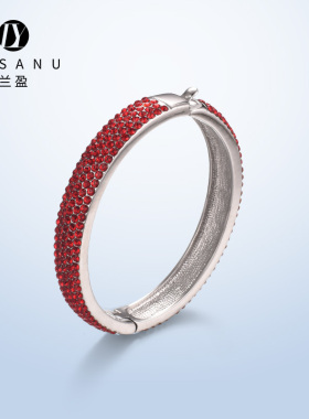 兰盈奥地利水晶欧美风挂饰手圈