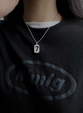 kanzao欧美轻奢锁骨链女土酷情侣