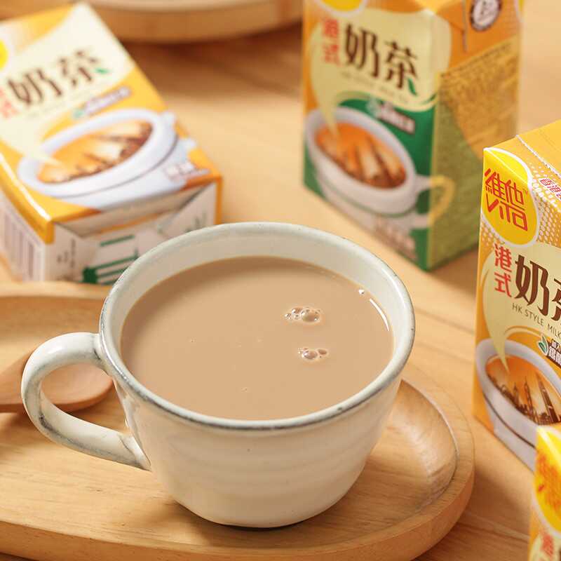 港版 香港进口 维他Vita 特浓茶味港式奶茶饮品 饮料食品 零食茶 - 图0