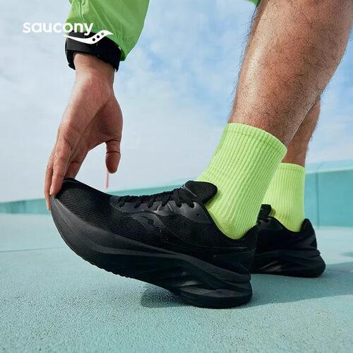 Saucony索康尼TIDE浪潮3男女缓震跑鞋休闲运动鞋秋冬日常通勤慢跑 - 图3