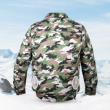 Летнее охлаждение кондиционера подходит для одежды с поклонниками. Зарядка работников, охлаждение, сварочный работник, защита труда, мужская рабочая одежда