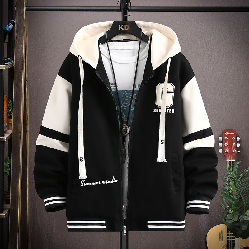 2025新款秋冬季棒球服外套男初中高中学生青少年大童冬装夹克棉服,淘宝优惠券,粉丝福利购,淘宝优惠卷