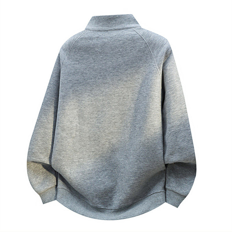 半拉链立领卫衣男春秋款潮流长袖t恤青少年初中高中学生春装上衣,淘宝优惠券,粉丝福利购,淘宝优惠卷