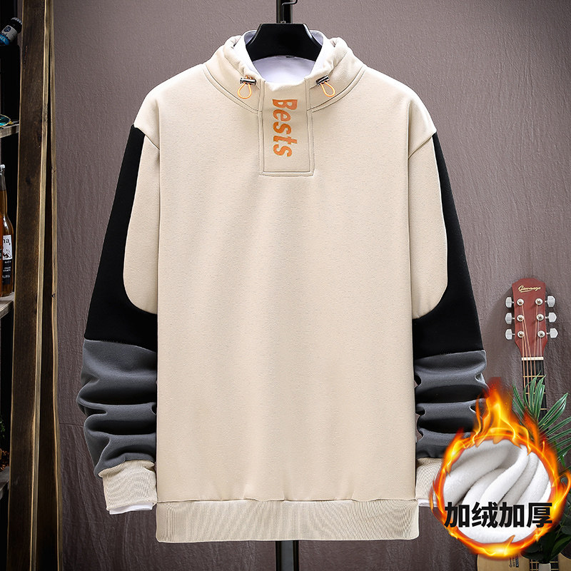 青少年秋冬季长袖t恤帅气大童冬装 外叁T恤