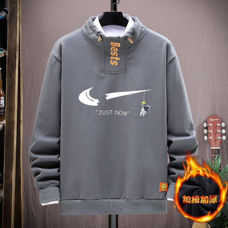 青少年秋冬季长袖t恤帅气大童冬装 外叁T恤