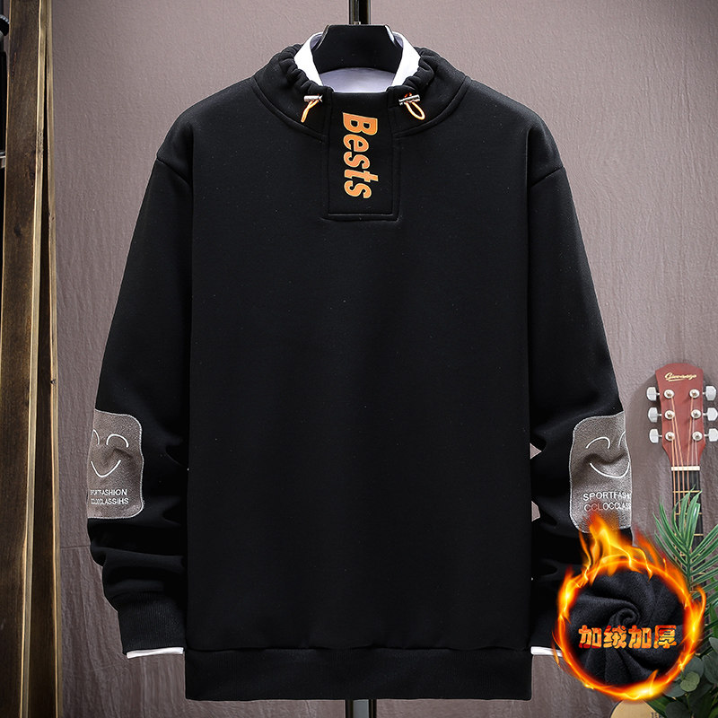 青少年秋冬季长袖t恤帅气大童冬装 外叁T恤