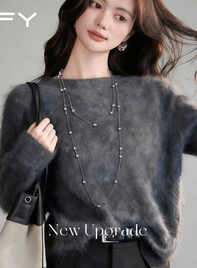 长款满天星珍珠毛衣链女款2025新款精致高级感轻奢小众叠戴项链