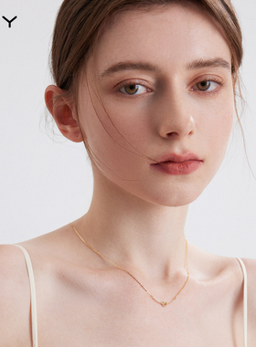 S925纯银微笑绳结项链