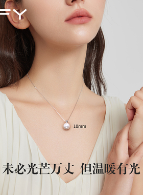 施家珍珠项链女款2026新款爆款高级感轻奢小众日常百搭适合夏天戴