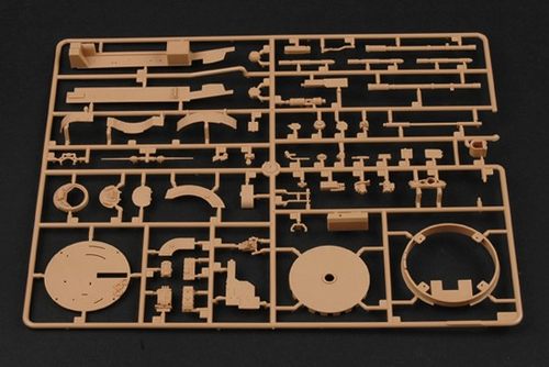 小号手拼装模型装甲车1:35俄罗斯BMP3型步兵战车附加装甲型00365-图1