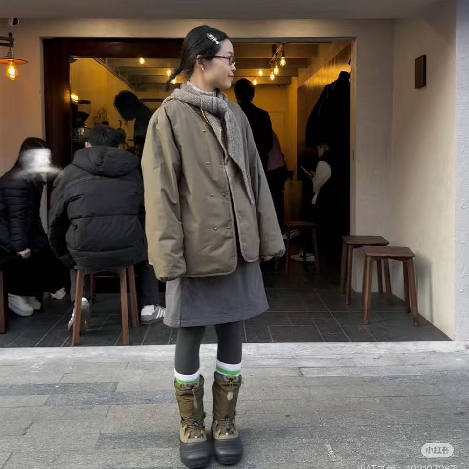 现货 Nanamica 25秋冬 经典薄款棉服内胆羽绒外套 双面穿 - 图1