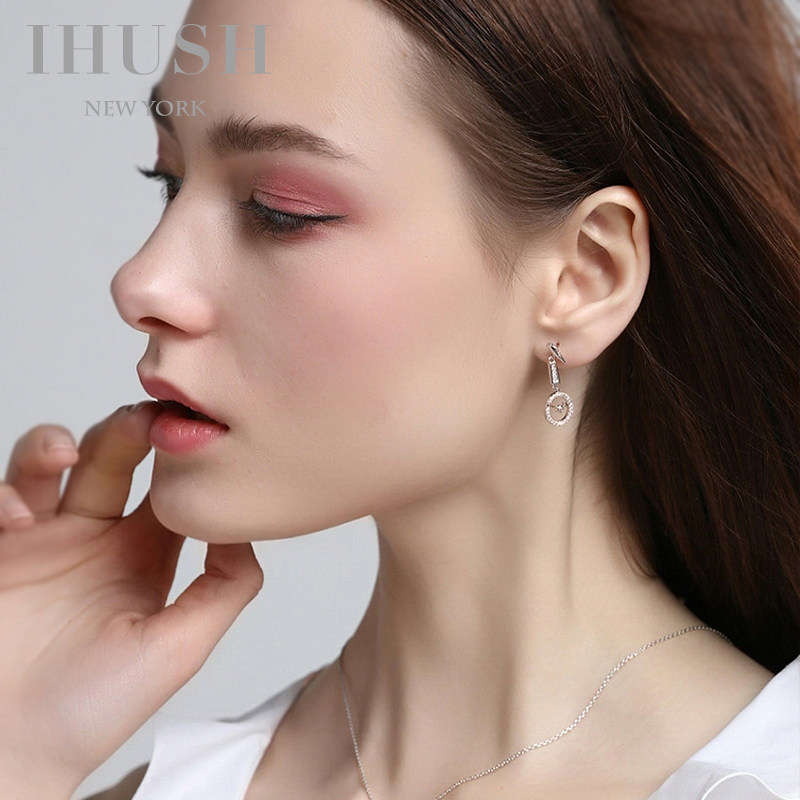 ihush /俏物悄语小清新爱丽丝耳环 ihush俏物悄语饰品耳环