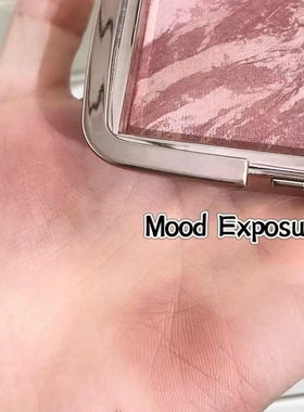 Hourglass五花肉腮红小样试色ethereal glow/Mood /diffused heat