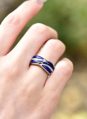 太太的珠宝青金石戒指工艺精湛