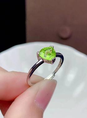 时尚戒指锁骨链吊三角形新款S925