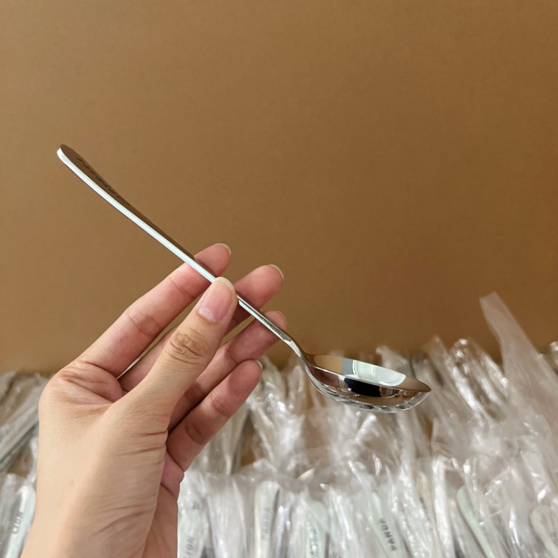 卡皮巴拉316不锈钢圆头大汤勺勺子儿童家用饭勺调羹平底加深汤匙,淘宝优惠券,粉丝福利购,淘宝优惠卷