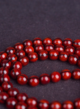 一线天印度小叶紫檀带金星手串