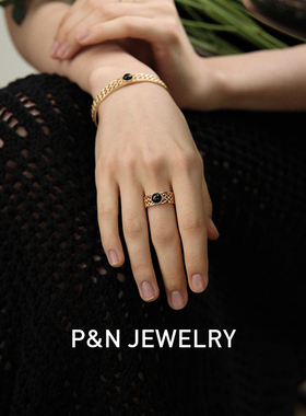 PN2023年新款戒指女法式复古风格
