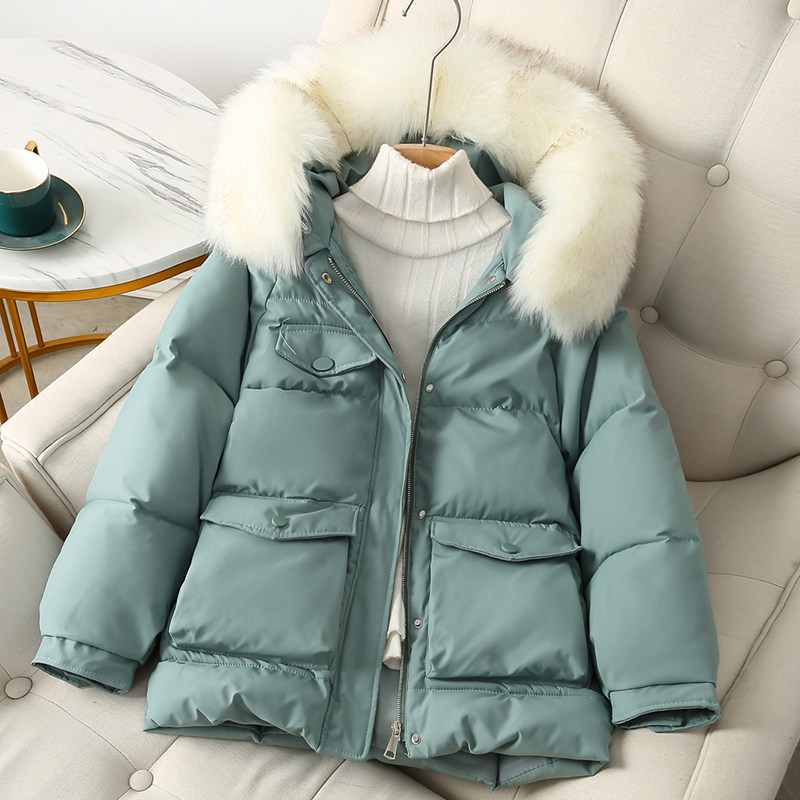 2021新款韩版连帽加厚小个子面包服 初澜棉衣/棉服