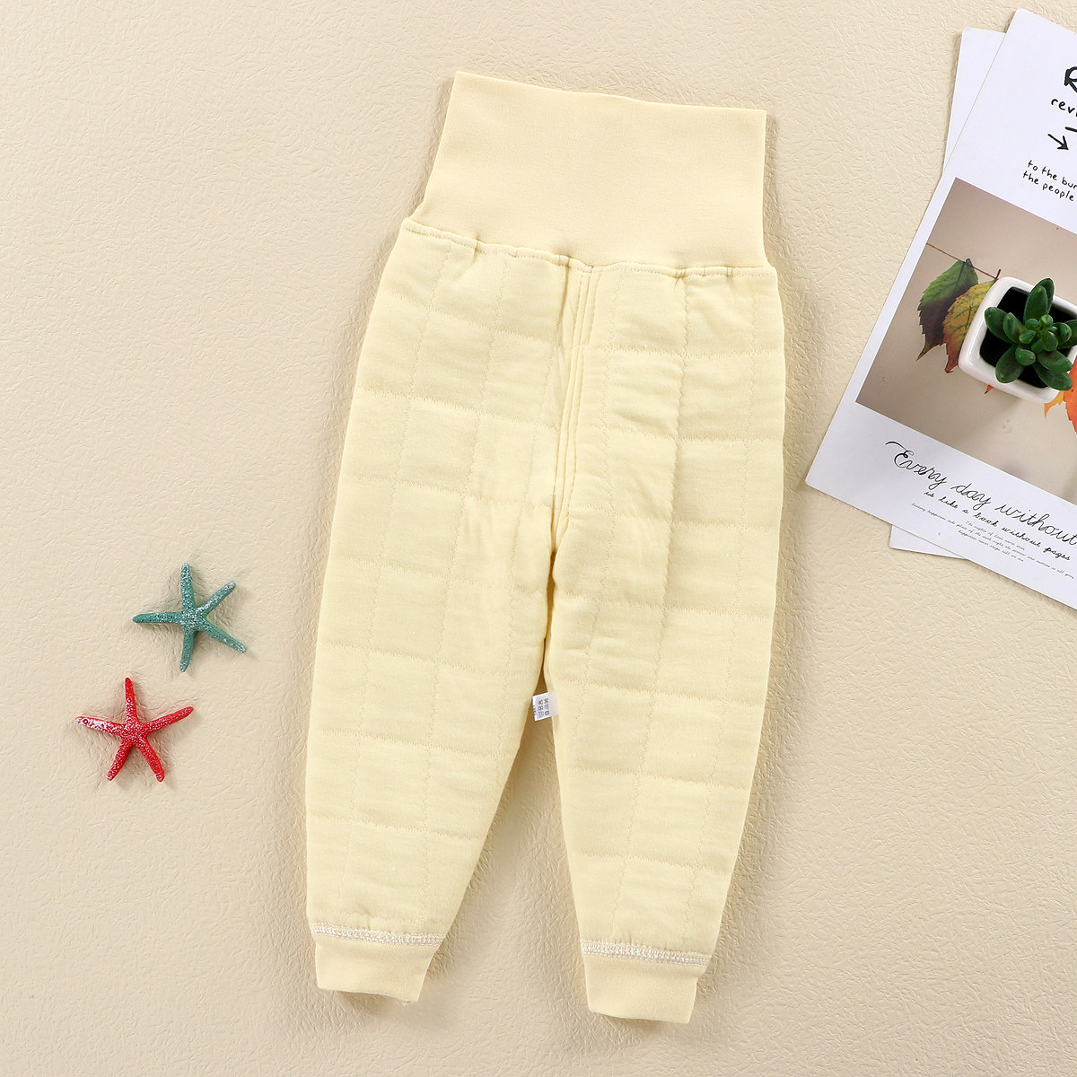 儿童纯棉保暖高腰裤中小童秋冬三层夹棉秋裤男女宝宝加厚护肚裤子,淘宝优惠券,粉丝福利购,淘宝优惠卷