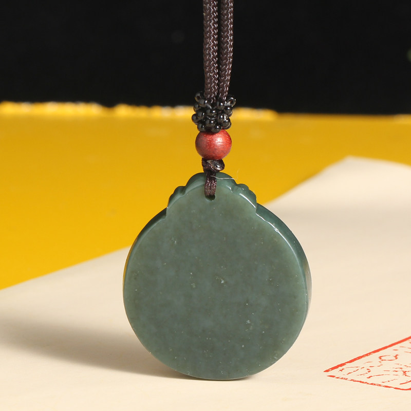 开光2020年生肖属牛丹凤兰芝挂坠 芳菲珠宝项坠/吊坠