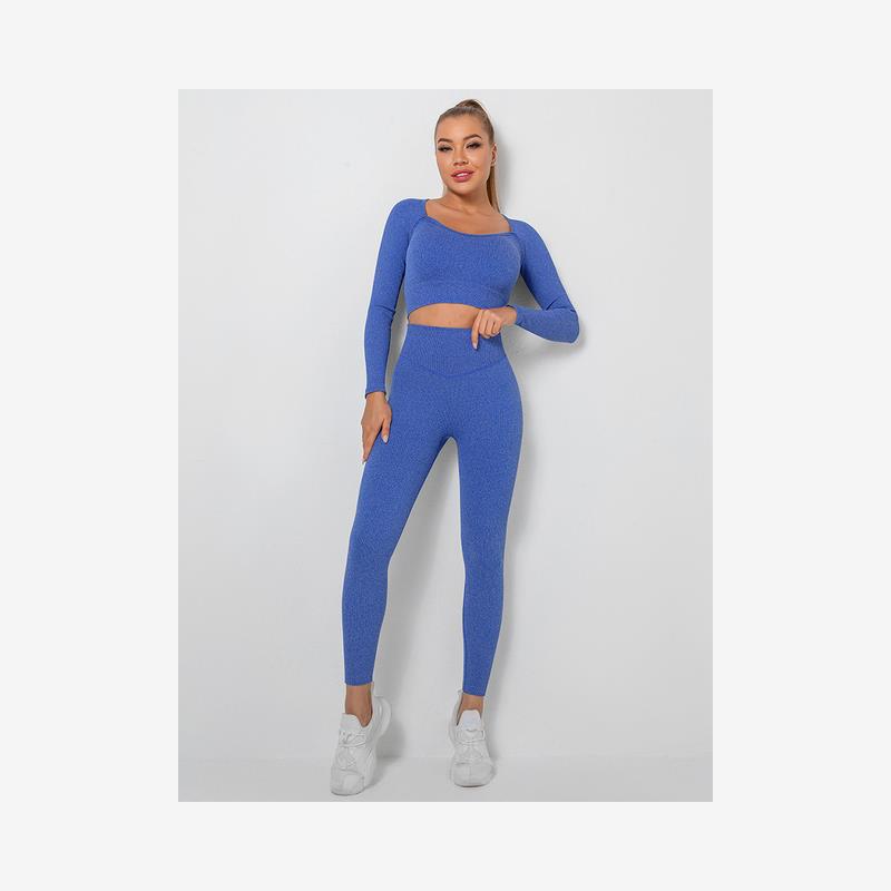 Yoga Sets Women Gym Clothes Seamless Workout Sportswear Yoga - 图3