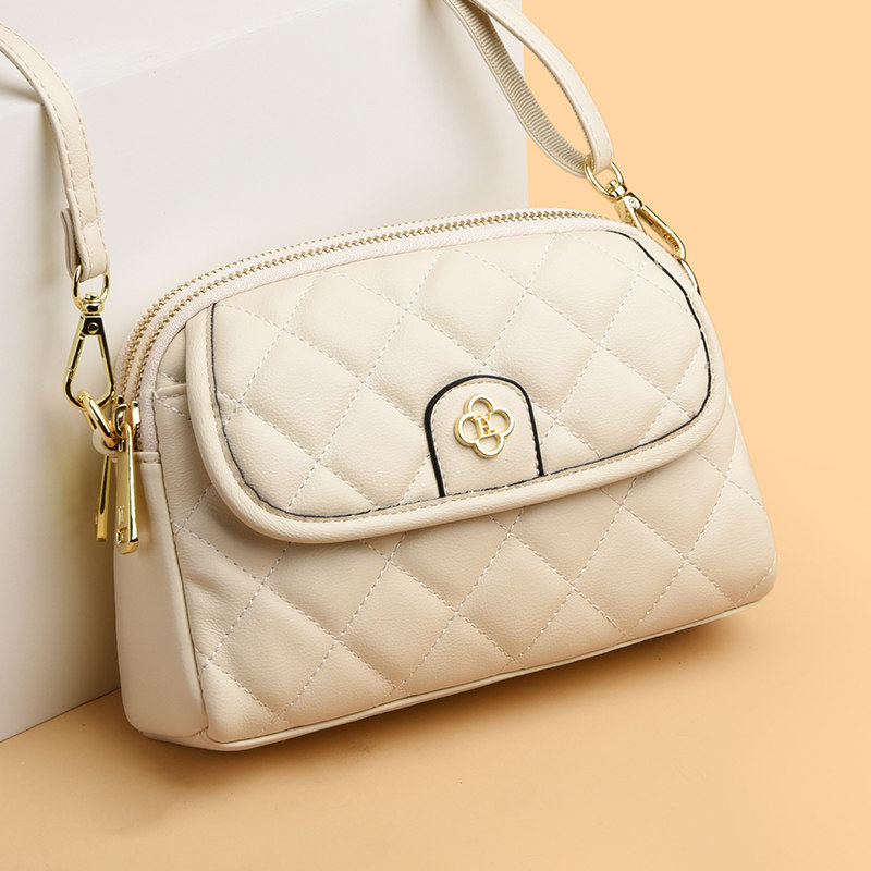 斜挎包女2024新款中年妈妈包时尚百搭软皮小方包手机包菱格休闲包,淘宝优惠券,粉丝福利购,淘宝优惠卷