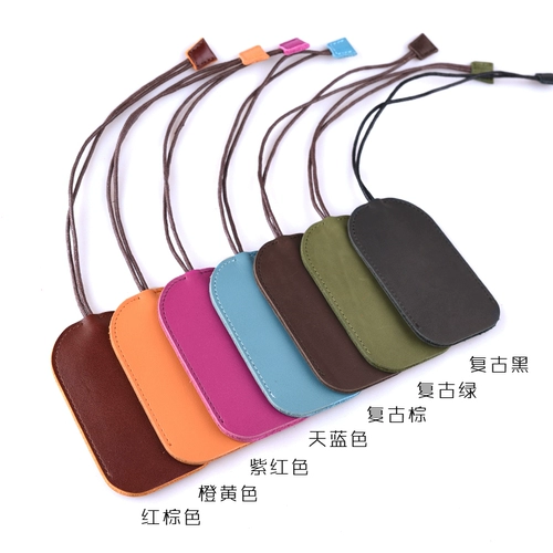 Маленькая ретро кожаная универсальная ключница подходит для мужчин и женщин, из натуральной кожи, дистанционное управление