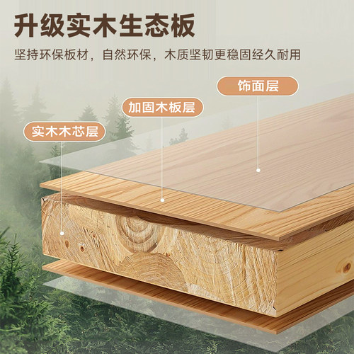 全身镜中古风家用卧室可移动储物试衣镜子带挂衣架一体穿衣镜 - 图2