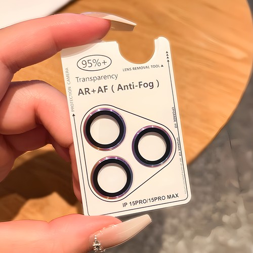适用于苹果16镜头膜iPhone16pro全包cd纹炫彩15玻璃promax13定位板镜头保护贴摄像头14高清12耐磨11p防刮全包 - 图1