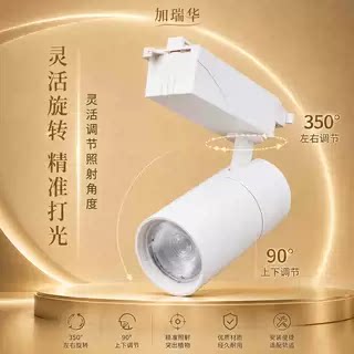 室内植物生长灯LED轨道射灯全光谱自然光绿植景观墙补光灯 - 图0
