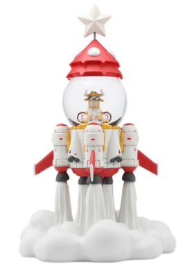 限量牛气冲天水晶摆件生日礼物